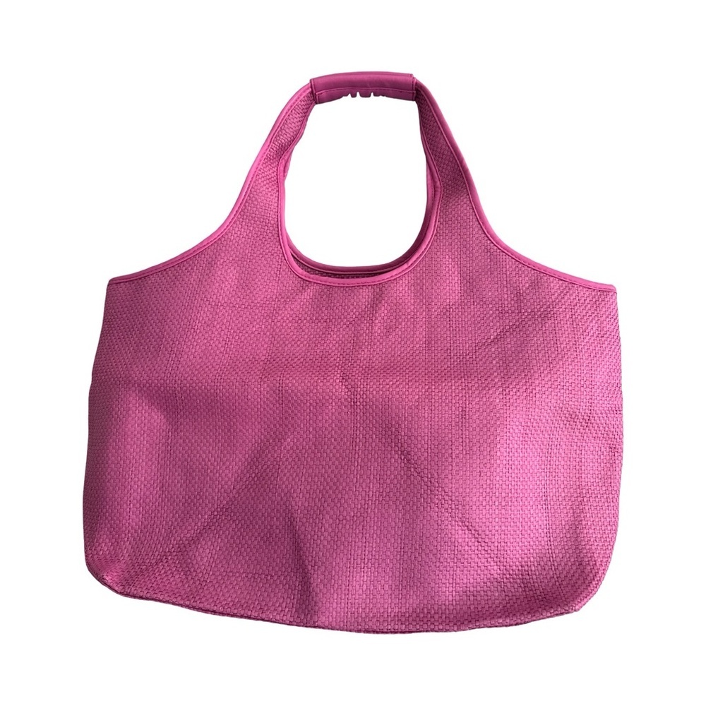 Neiman Marcus Woven Tote Bag